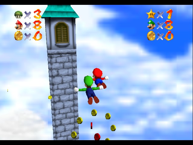 Super Mario 64 - Multiplayer 1.3 Screenthot 2